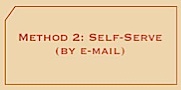 Method 2: Self-Serve (by-email)