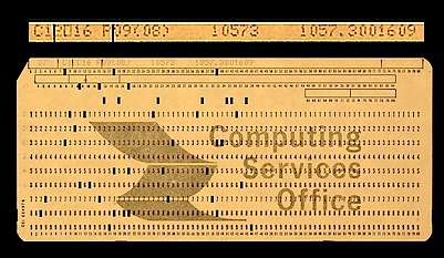 Vintage Computer Punch Cards for Sale — Online Store & Gift Shop